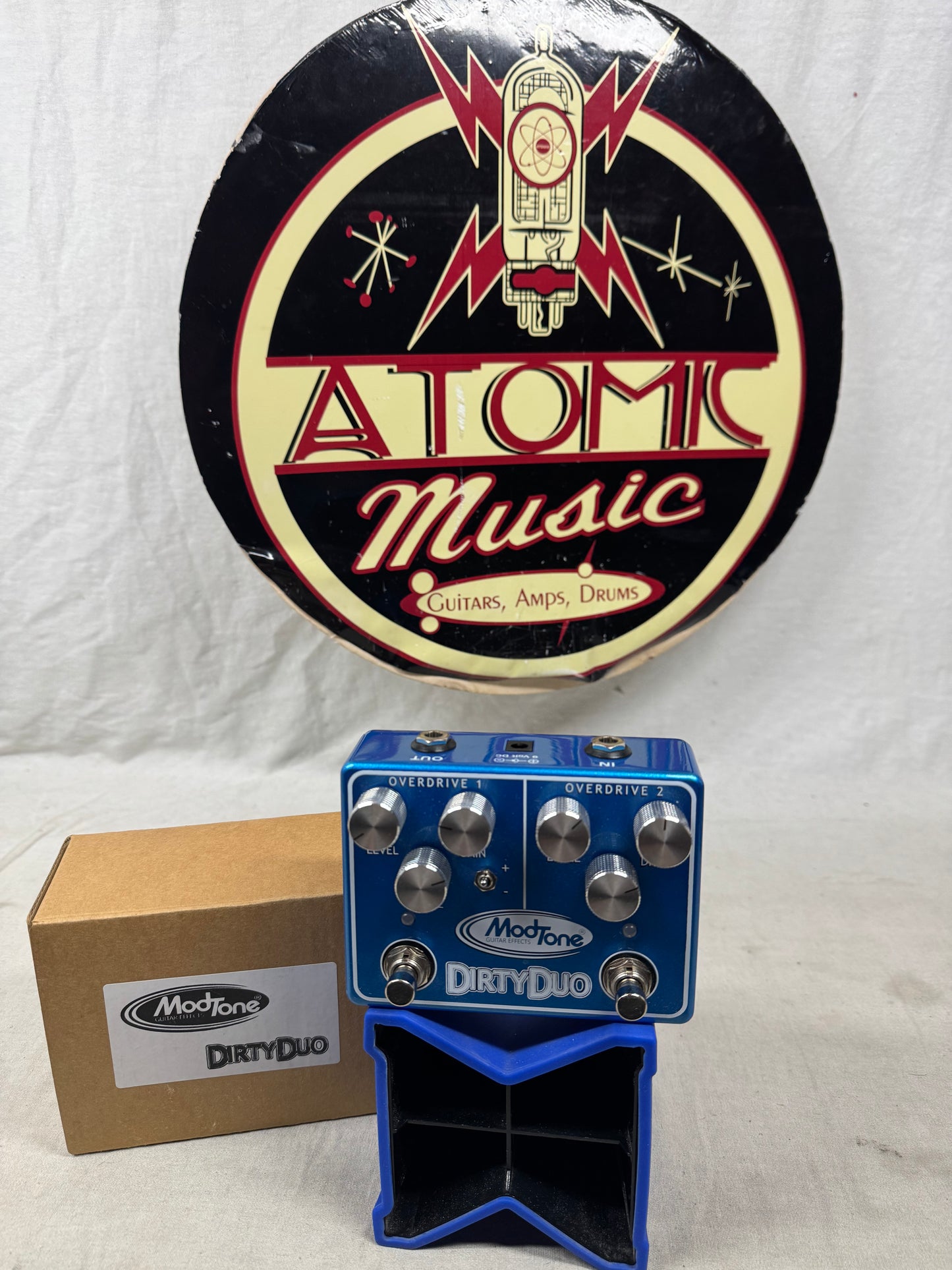 ModTone Dirty Duo Dual Overdrive Pedal with Box