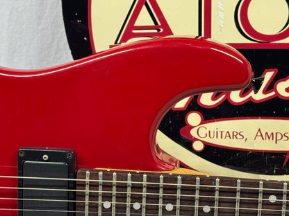 Jackson USA Custom Shop Dinky HH Guitar with Case - Red