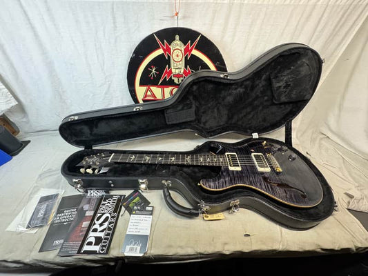 PRS Paul Reed Smith Hollowbody II 2 Piezo 10-Top Guitar with Case