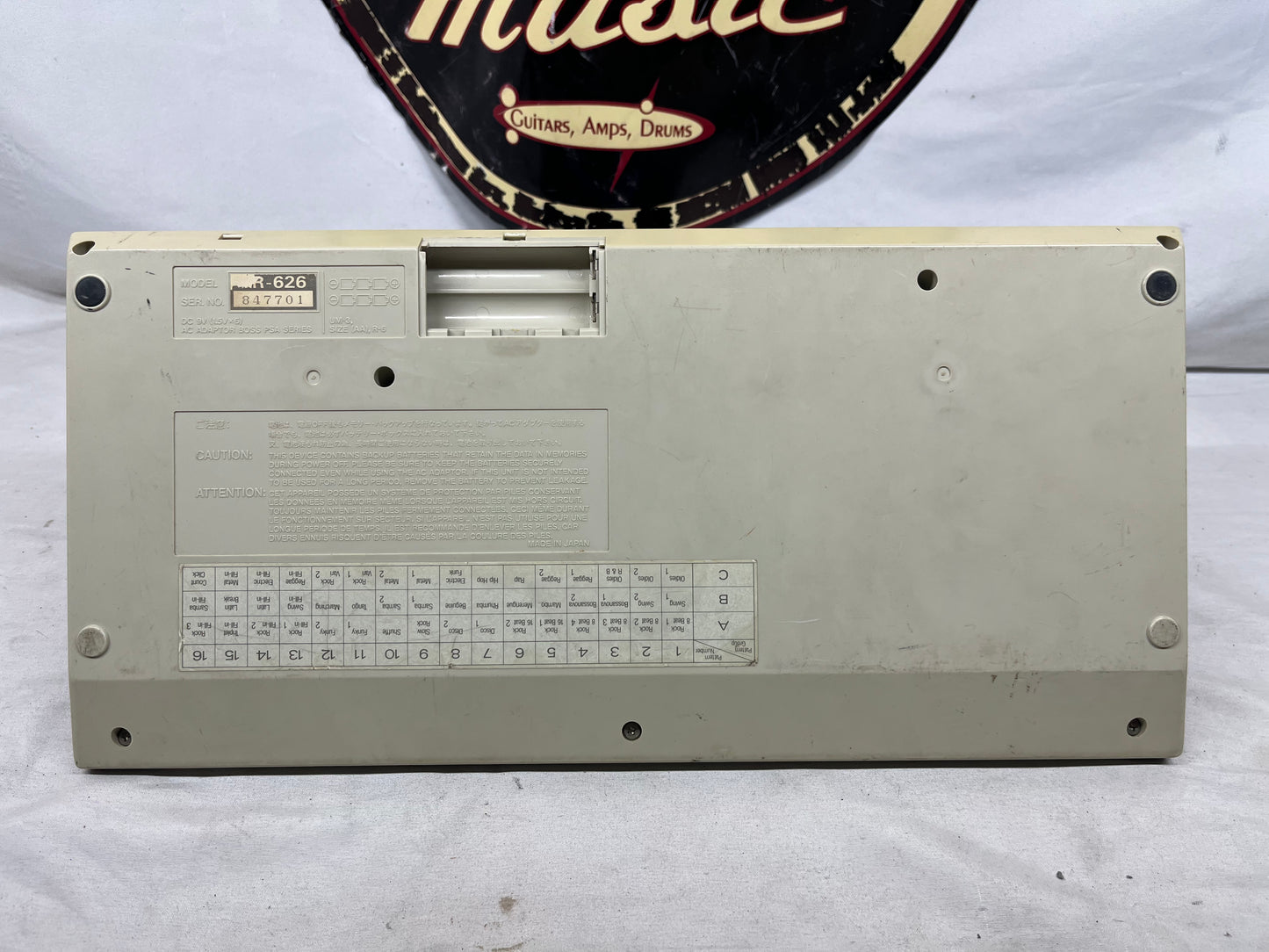 Roland TR-626 Rhythm Composer Drum Machine