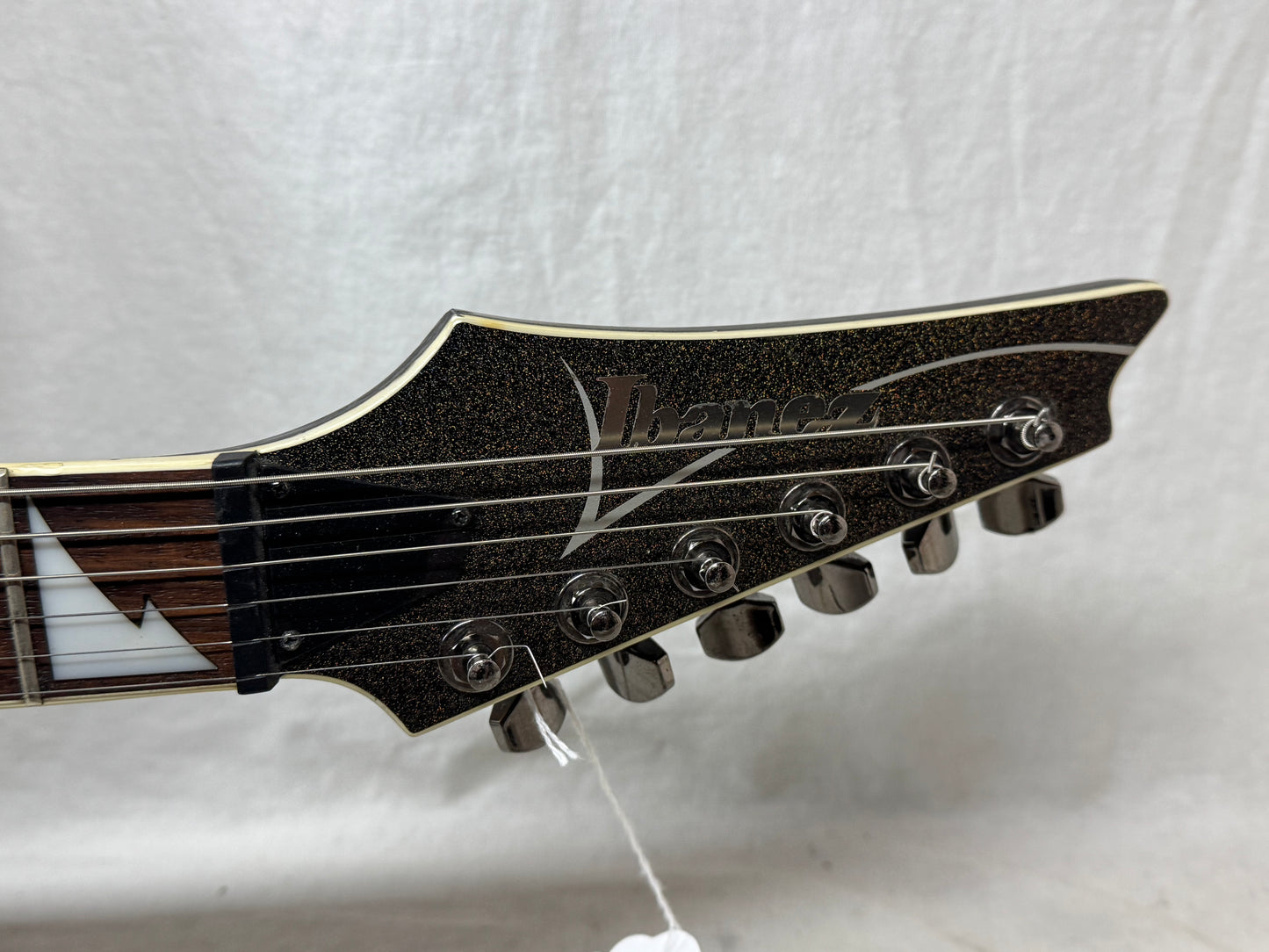 Ibanez X Xiphos Series XPT700FN xpt700 xpt 700 fn Guitar with Case - crack in body - Rusty Glitter Flat - sanded off in most areas - 2008