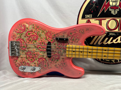 Fender '54 Reissue 4-String Electric Precision Bass MIJ - Made in Japan 2003 with Hard Case - Paisley