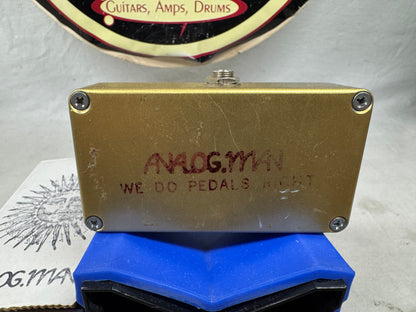 Analogman analog.man Sun Face sunface HG High Gain Fuzz Pedal with Sun Dial Knob + Box