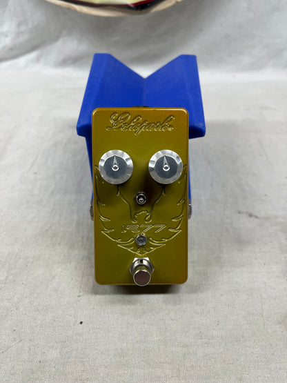 Echopark Gold Edition 1977 Transparent Overdrive Pedal with Box