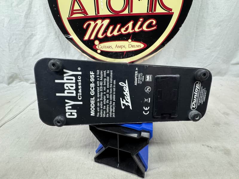 Dunlop GCB95F GCB-95F Cry Baby crybaby Classic Wah Pedal with Fasel Inductor - Image 8