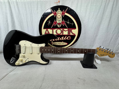 Fender USA Stratocaster Plus Guitar with TKL Case 1993 - Black / Rosewood fingerboard