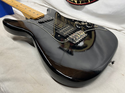 Fender Lead I 1 Doublecut Electric Guitar - Black with Case