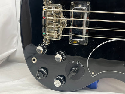 Epiphone Elite EB-3 4-String Doublecut Electric Bass - Black - NUT HAS BEEN RAISED