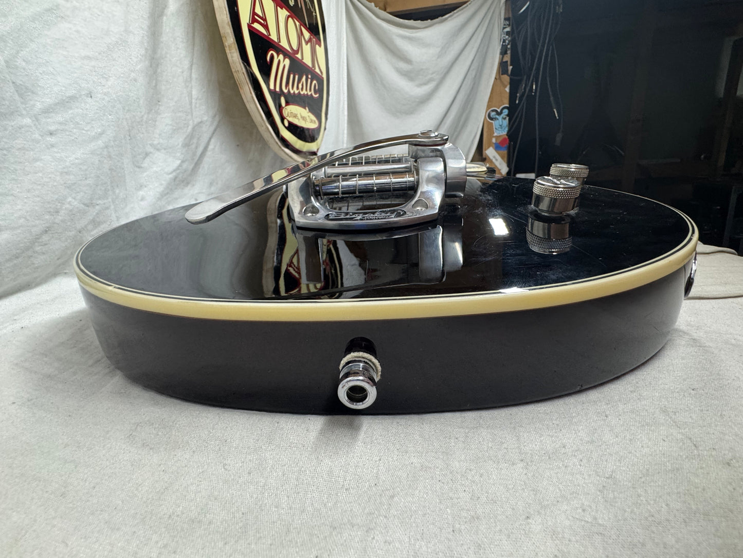 Gretsch G5425 Electromatic Jet Singlecut Guitar with added Bigsby trem + Case 2006 - Black