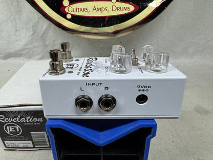 Jet Pedals Revelation Radiant Space v3 Reverb Pedal with Box
