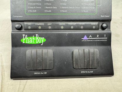 ART Applied Research And Technology Phat-Boy Bass Multi-Effects Pedal