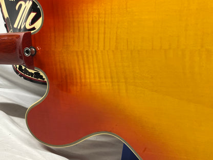 Michael Dolsey Designs Double Cutaway Semi-Hollow Body Electric Guitar