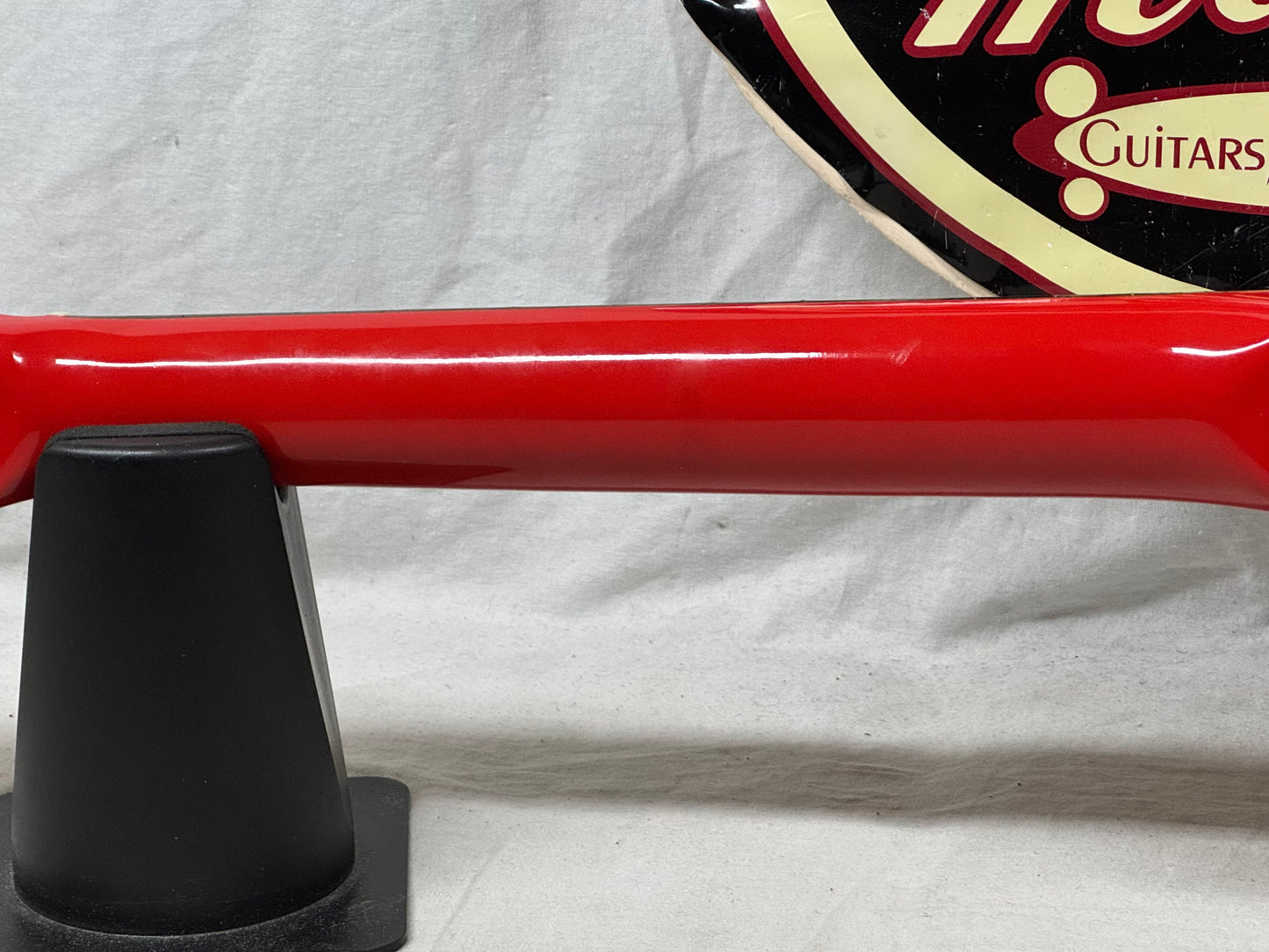 Supro Colt 22" Short Scale Guitar Vintage - Red (appears to be re-finished)