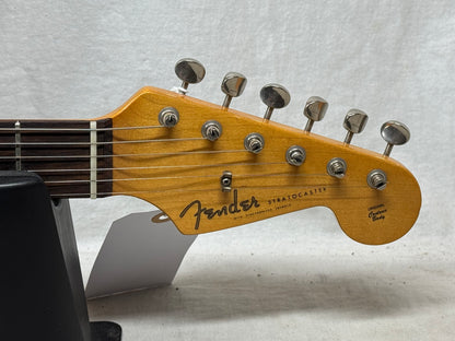 Fender USA Vintage Series '62 1962 Stratocaster Guitar with Case pot codes date to 1988 - Black / Rosewood fingerboard