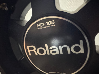 Roland V-Drums Kit: TD-20 td20 Brain MDS-20 rack VH-12 CY-15R CY-14C CY-8 KD-120 PD-125 PD-105 + DW-8000 HH Stand 2005 - Local Pickup Only