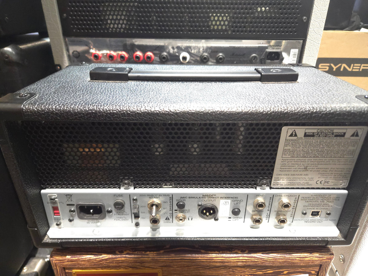 Peavey 6505 MH "Mini Head" 2-Channel 20-Watt Guitar Amp Head 2015 - Present - Local Pickup Only