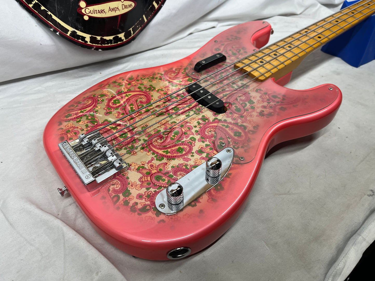 Fender '54 Reissue 4-String Electric Precision Bass MIJ - Made in Japan 2003 with Hard Case - Paisley