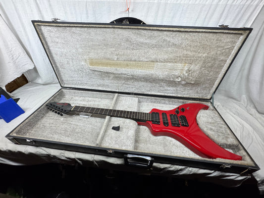 Electra XV1RD xv1 Lady Guitar with Case - MIJ Made In Japan - Red