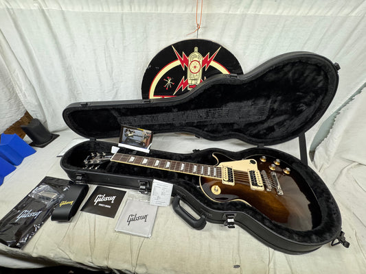 Gibson LPCSSW20KHNH3 Les Paul Classic Guitar with Case 2022 - Smokehouse Burst