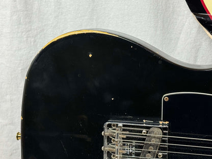 Fender Vintage USA Telecaster Guitar with non-original Case 1978 - Black / Maple neck