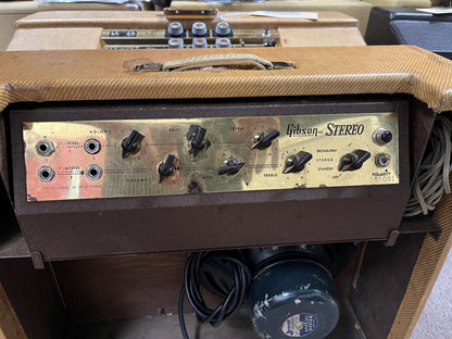Gibson 1959 GA-88S Vintage Stereo Amp, Two Cabinets Guitar Amplifier Combo - Local Pickup Only