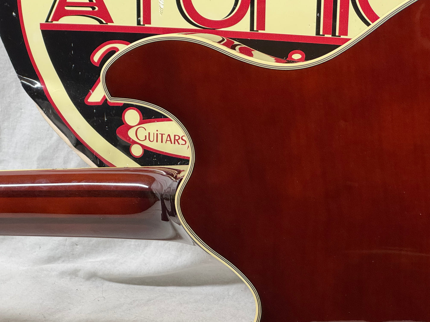 Eastwood Classic 6 TA PH Hollowbody Guitar with Case