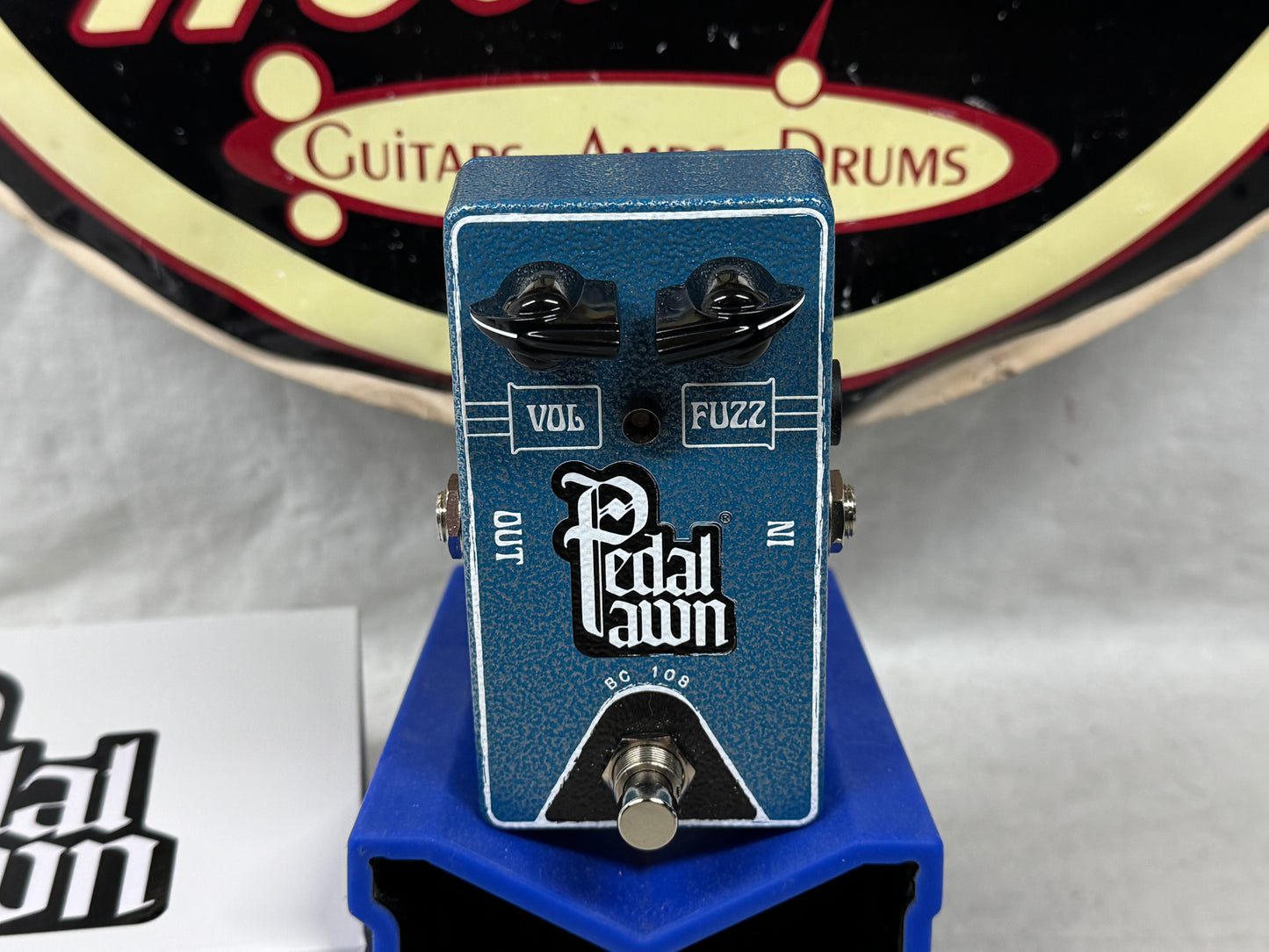Pedal Pawn BC 108 bc108 Fuzz Pedal with Box