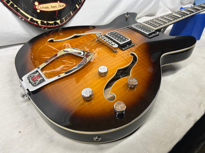 Hagstrom Super Viking Semi-Hollow Body HH Electric Guitar