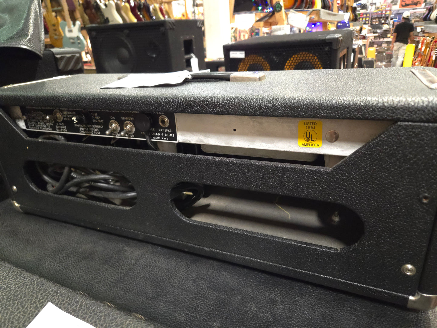 Fender Bassman 100 2-Channel 100-Watt Guitar Amp Head 1972 - 1976 - Silverface - Local Pickup Only
