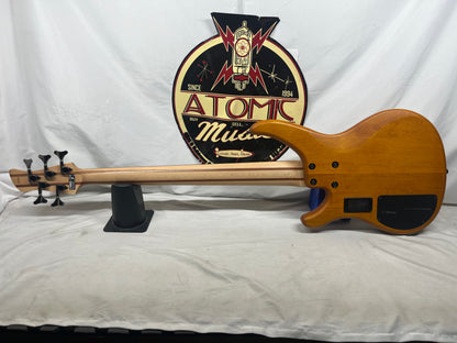 Yamaha TRBX605FM 5-String Electric Bass- Matte Amber
