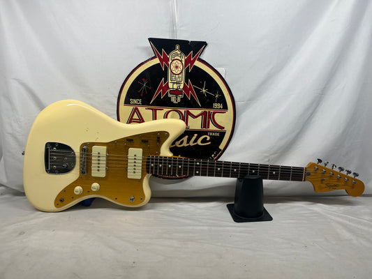 Squier J Mascis Jazzmaster Electric Guitar - Vintage White