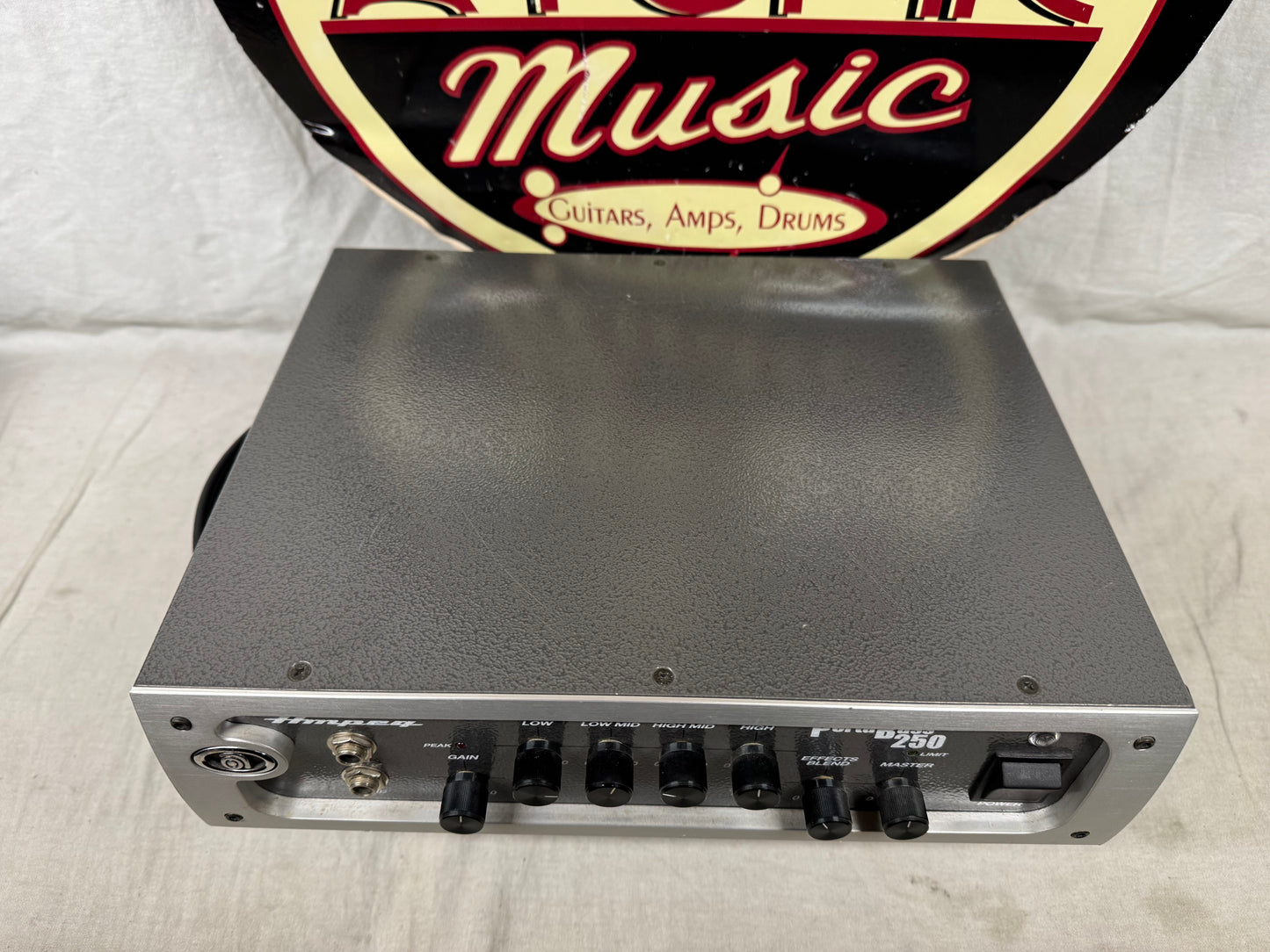 Ampeg PortaBass 250 Bass Amplifier Head with Bag