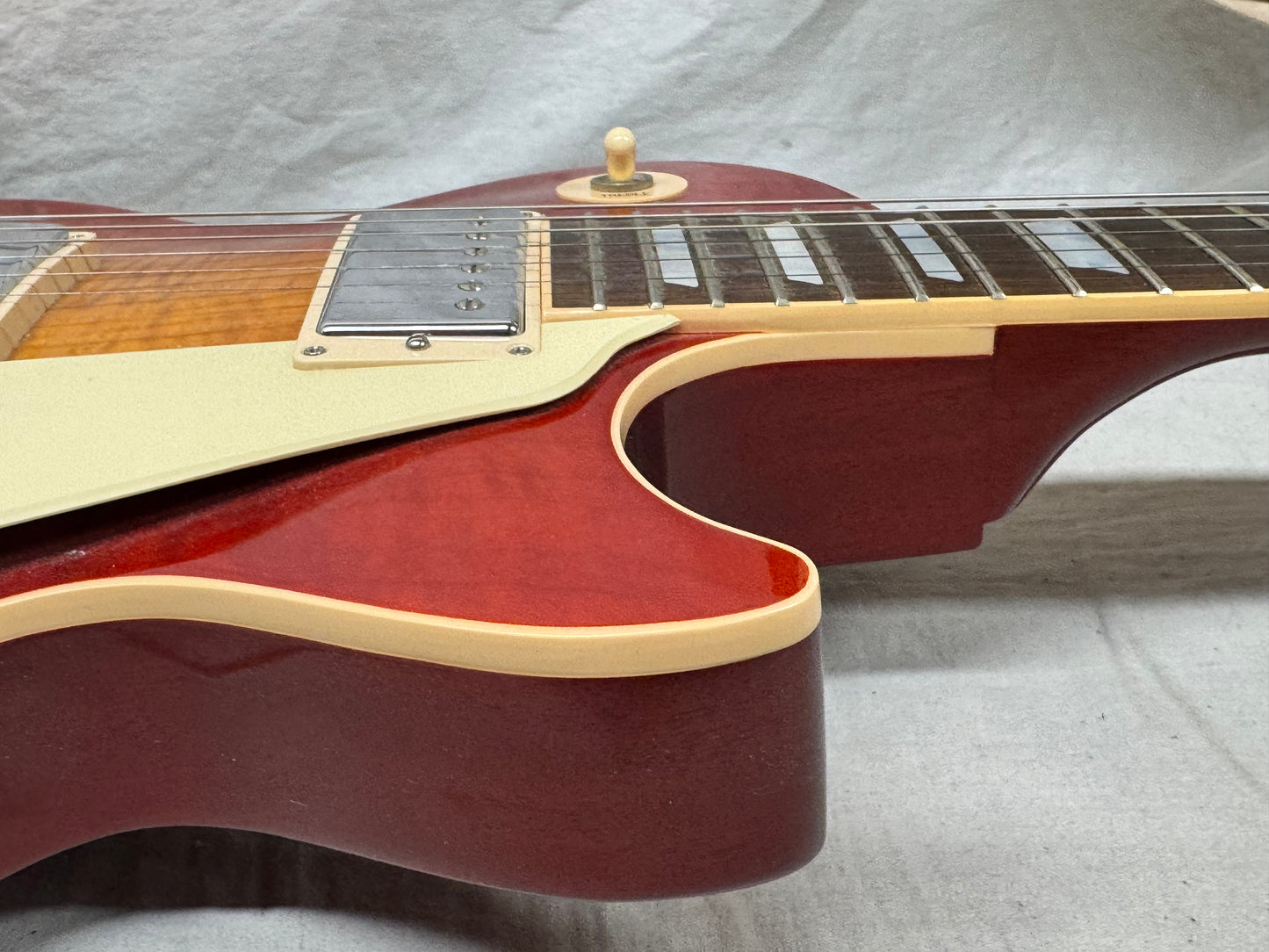 Gibson LPS15H3CH1 100th Anniversary Les Paul Standard Robot Guitar with Case 2015 - Heritage Cherry Sunburst Candy