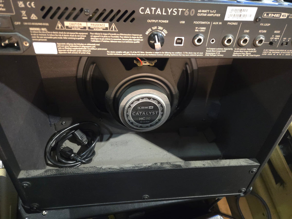Line 6 Catalyst 60 2-Channel 60-Watt 1x12" Modeling Guitar Combo 2022 - Present - Local Pickup Only