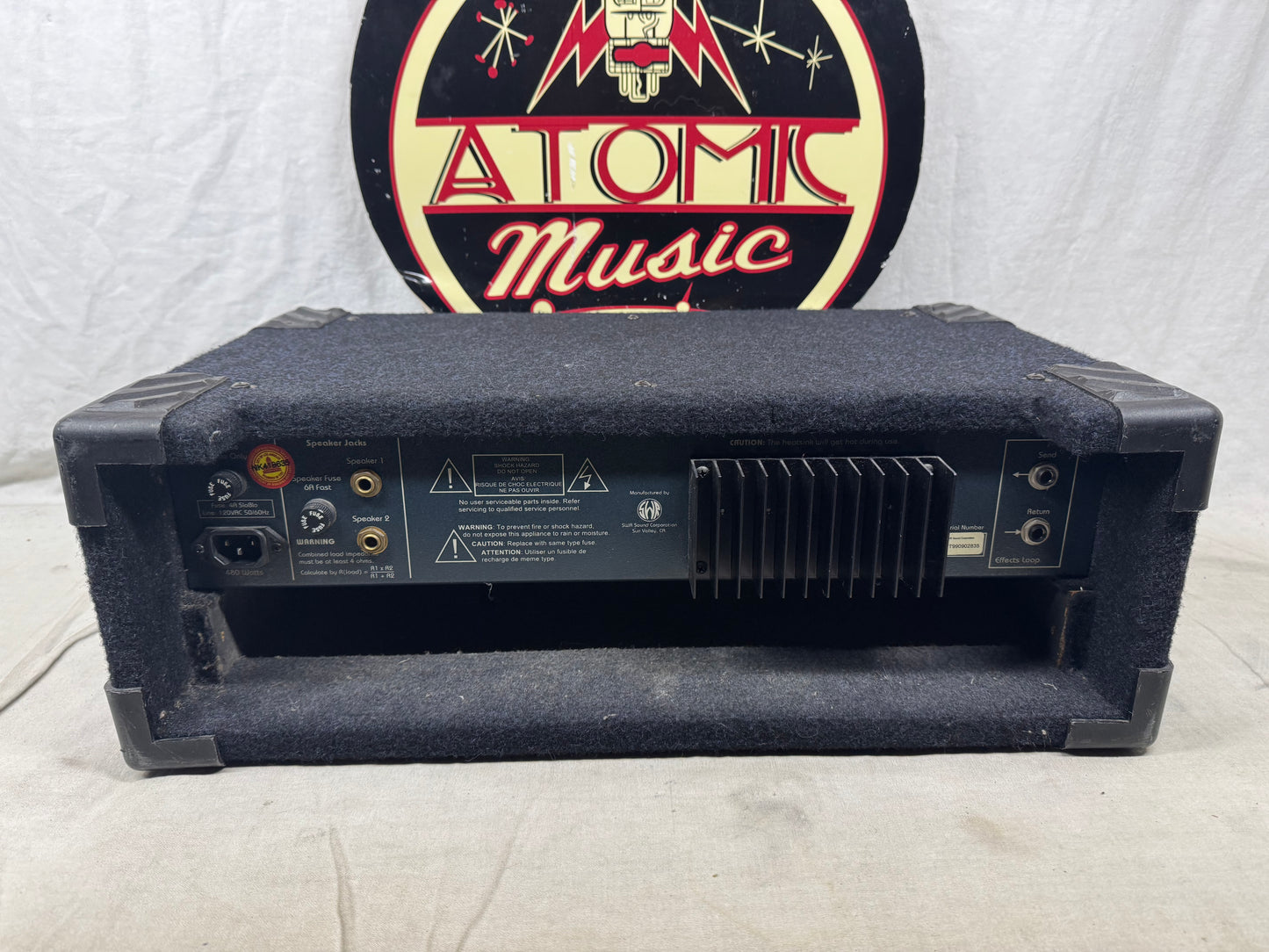 SWR WorkingMan's 2004 200 Watt Bass Amplifier Head - Local Pickup Only
