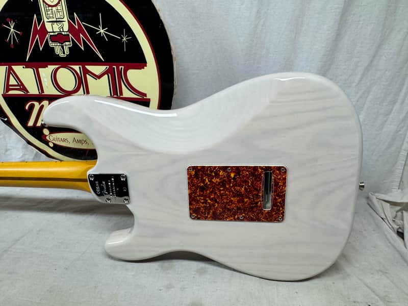 Fender American Professional II 2 Stratocaster neck on loaded FSR American Professional II 2 Thinline Semi-Hollow Body Guitar with Case - Image 13