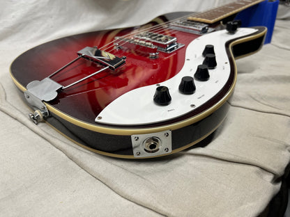 Silvertone Jupiter 1423 Redburst Reissue Singlecut Electric Guitar