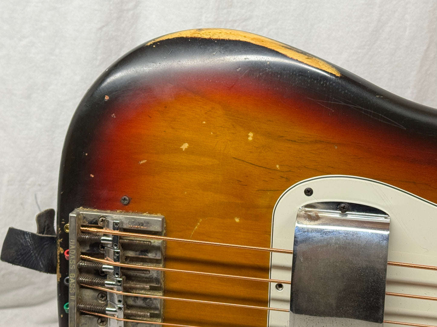 Fender PARTS BASS ? Fretless Precision Bass 4-string P-Bass with Case 1970s - 3-Color Sunburst / Maple neck