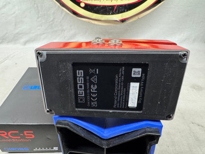 Boss RC-5 rc5 Loop Station Phrase Looper Pedal with Box 2021