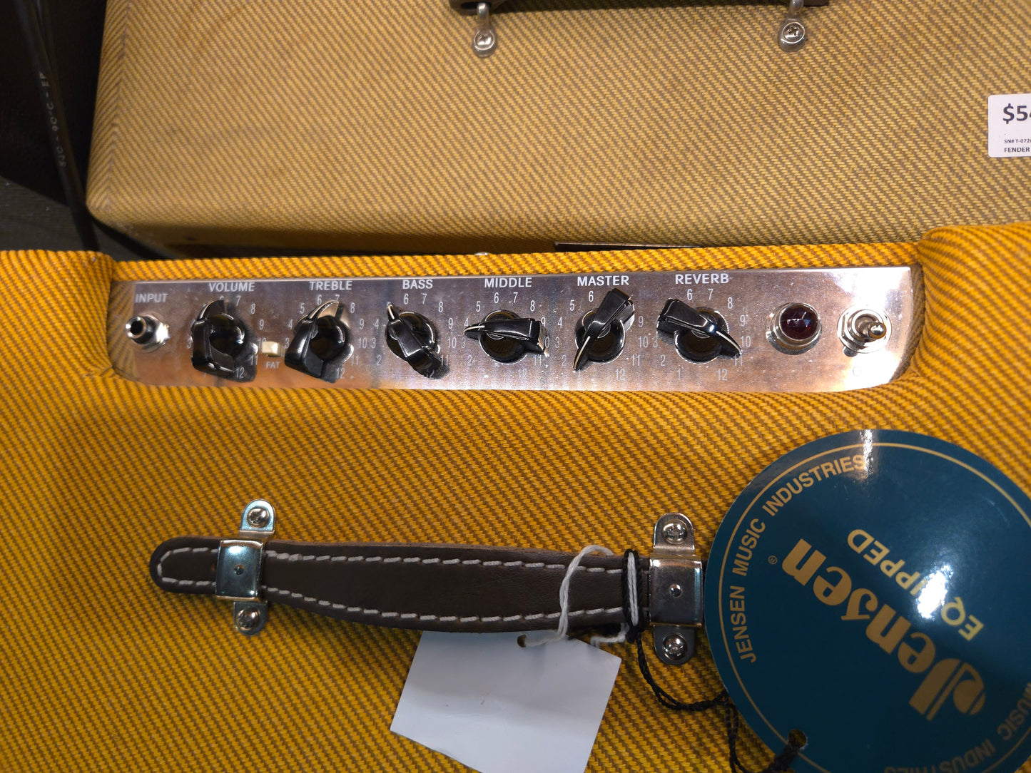 Fender Blues Junior Lacquered Tweed 15-Watt 1x12" Guitar Combo 2016 - Present - Lacquered Tweed - Local Pickup Only