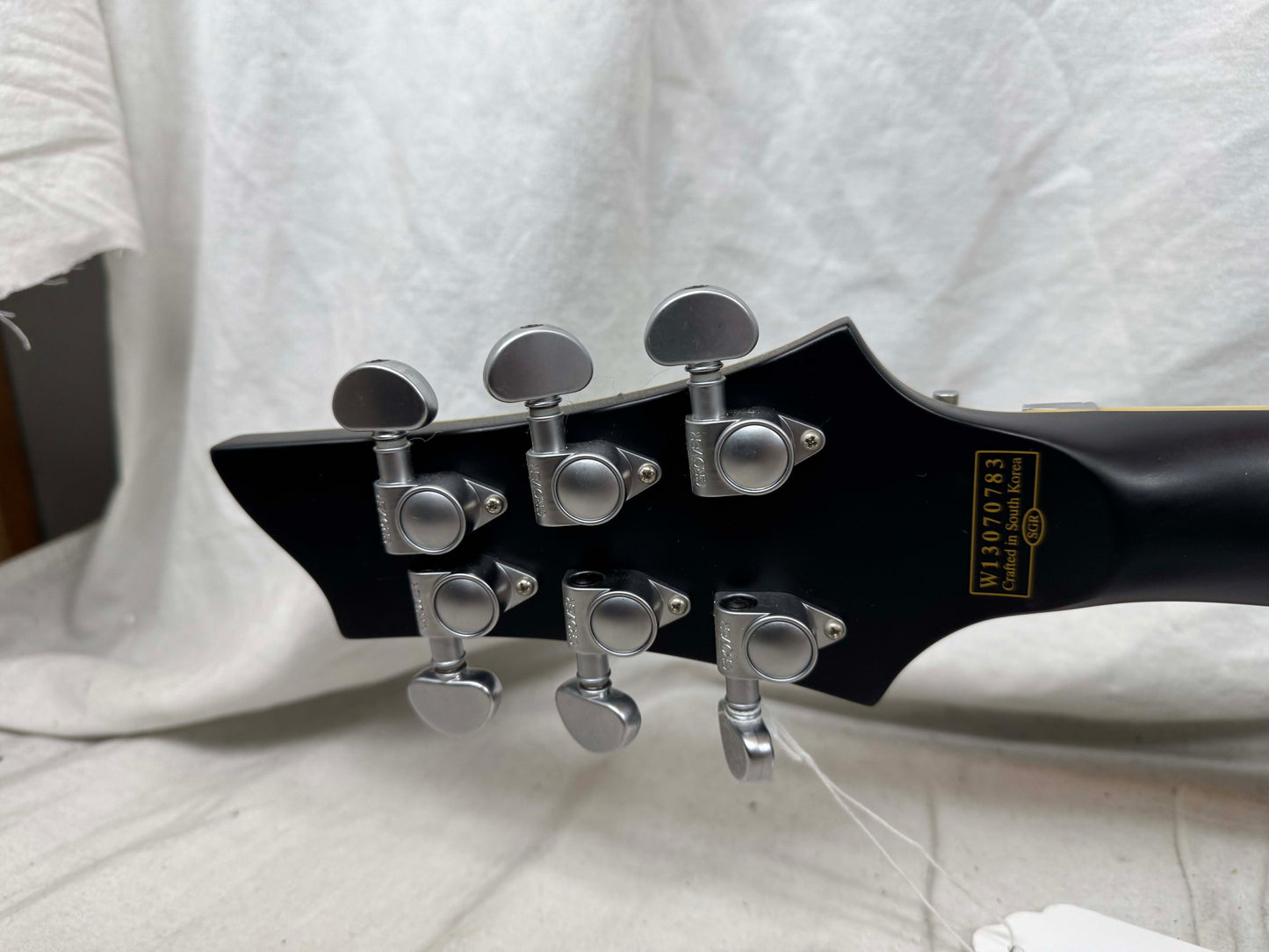 Schecter Diamond Series Damien Platinum 6 FR Guitar 2013 - Satin Black