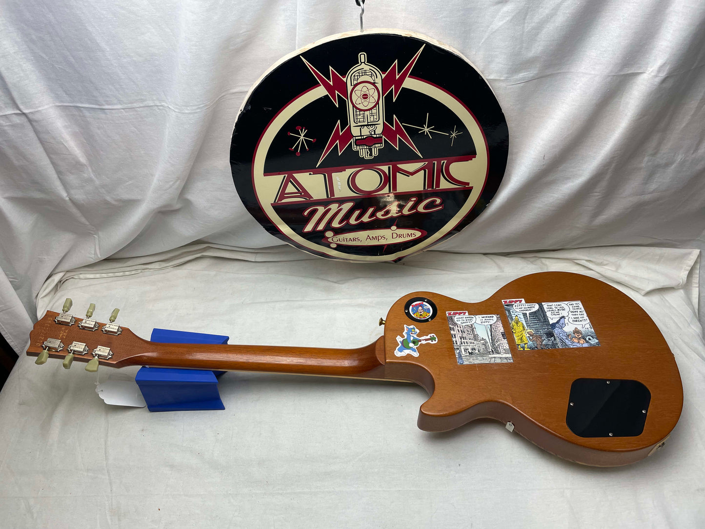 Gibson 2007 GotW Guitar Of The Week #19 Les Paul Classic Guitar Zebrawood with Case - Classic Antique
