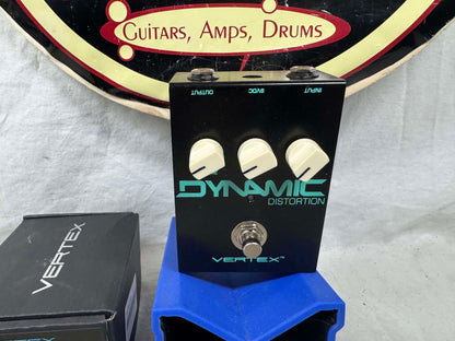 Vertex Effects Dynamic Distortion Pedal with Box