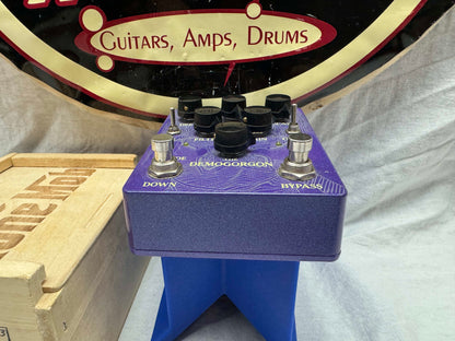 Adventure Audio Demogorgon v3 Fuzz Tremolo Reverb Pedal with Wood Box