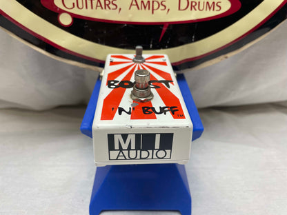 MI Audio Boost'N'Buff boost 'n buff Booster Buffer Pedal - missing knob