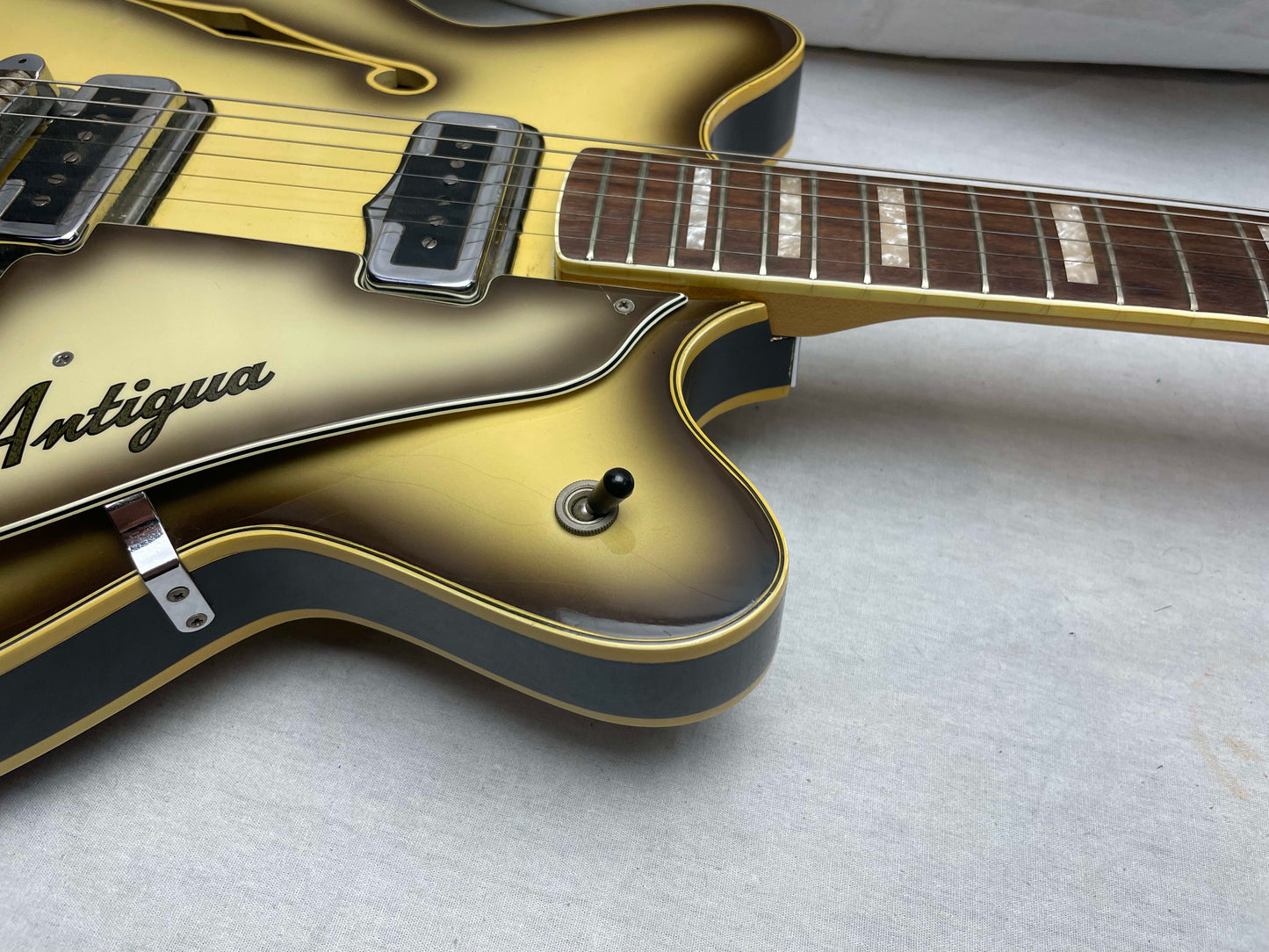 Fender Coronado II 2 Semi-Hollowbody Guitar with Case s/n 180861 - Antigua