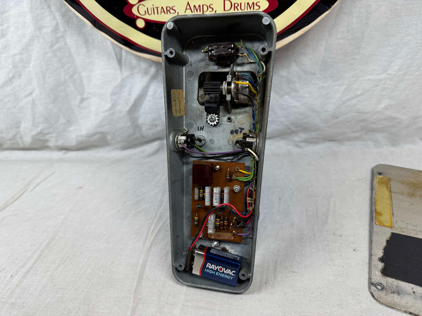 Vox Thomas Organ V846 Wah Wah Pedal with TDK inductor Vintage!