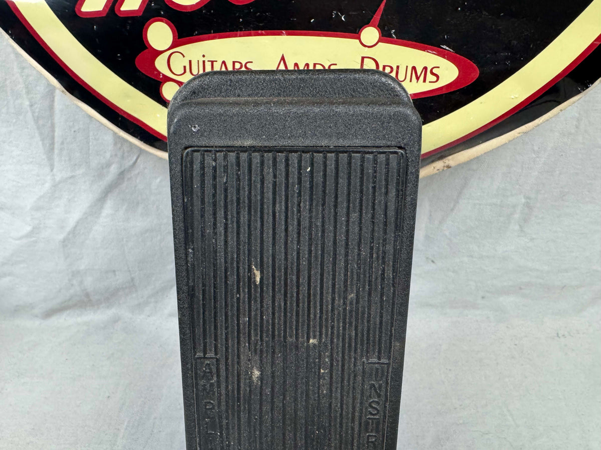 Dunlop GCB95 GCB-95 Cry Baby crybaby Wah Pedal - Rev H Circuit - missing battery cover & rubber feet