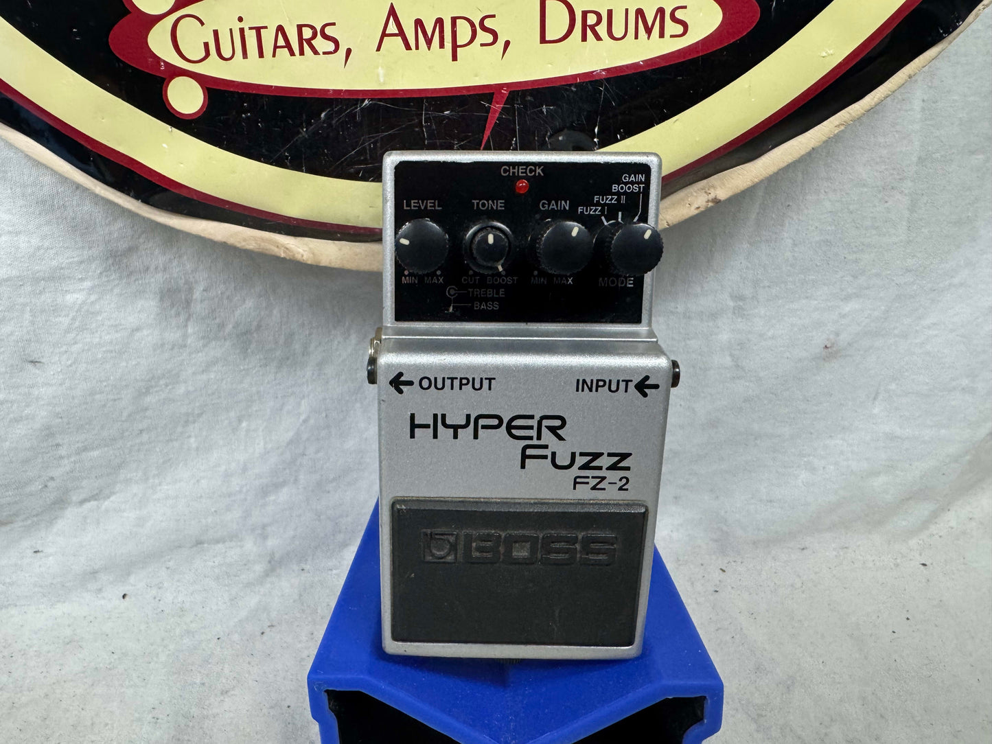 Boss FZ-2 fz2 Hyper Fuzz Pedal - Silver Label / MIT Taiwan 1995