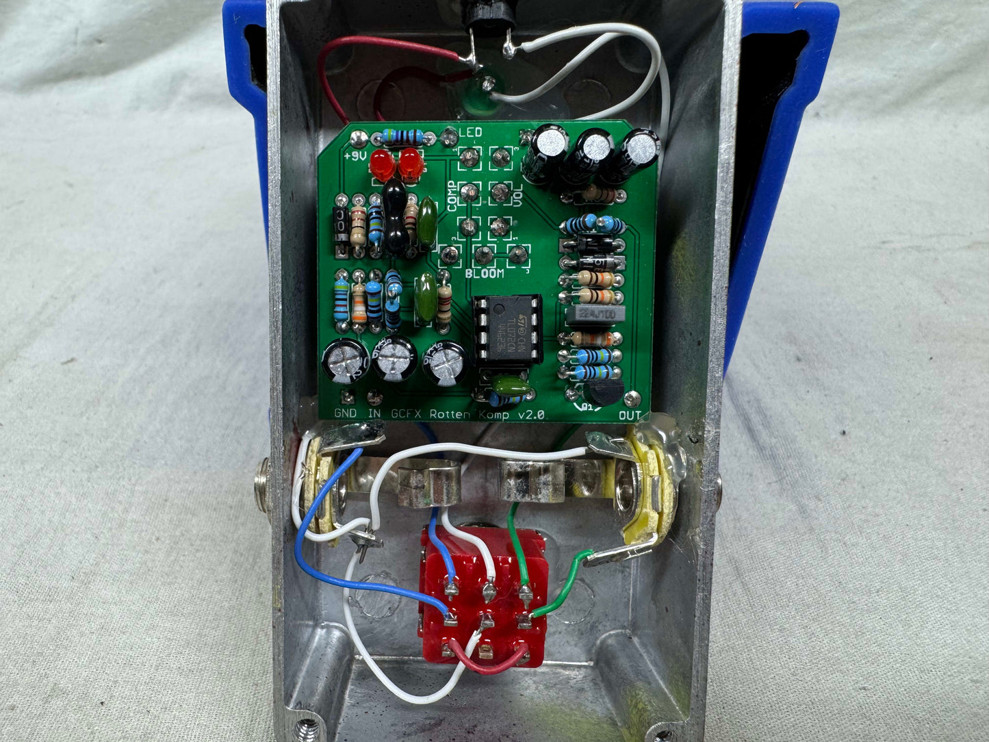 Grind Customs FX GCFX Rotten Komp v2 Compressor Pedal